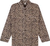 Pockies - Leopard Pyjama Shirt - Pyjama Shirts - Maat: M
