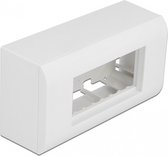 Stekkerdoos voor Buiten - Decon - 3 Stopcontacten - Spatwaterdicht IP44 - Wandmontage - Randaarde - Rubber - Zwart | Nederland | BES LED