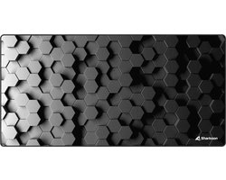 Sharkoon SKILLER SGP30 Big Hex Game-muismat Zwart