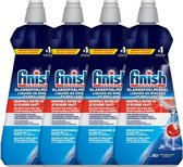 FINISH Glansspoelmiddel Hygiene Spoelglans Dry Jet - Multipack 4x400ml