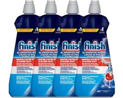 FINISH Glansspoelmiddel Hygiene Spoelglans Dry Jet - Multipack 4x400ml