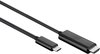 USB C naar HDMI kabel - 4K (60 Hz) - Male naar male - 2 meter - Allteq
