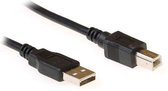 Ewent  USB-kabel 3 m USB 2.0 USB A USB B Zwart EC2403