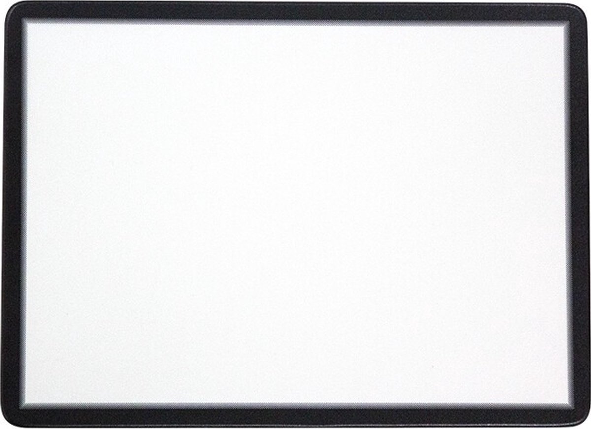 LogiLink ID0134 Zwart, muismat Transparant fotolijstje 230x195