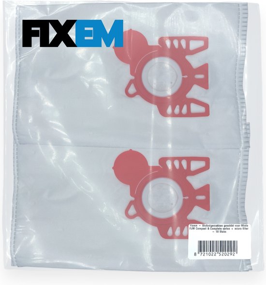 Miele FJM 3-D stofzuigerzakken 10 stuks gratis filter (Propex Parts