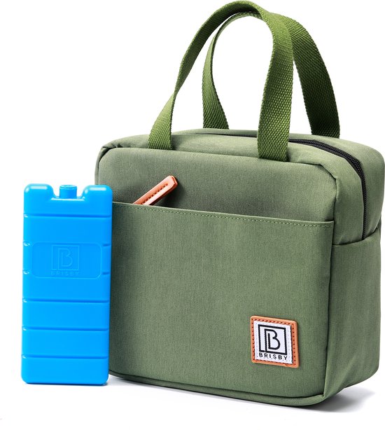 Brisby 4 Laags Geïsoleerde Koeltas - Lunchtas 4 liter - Groen van Brisby — afbeelding 2