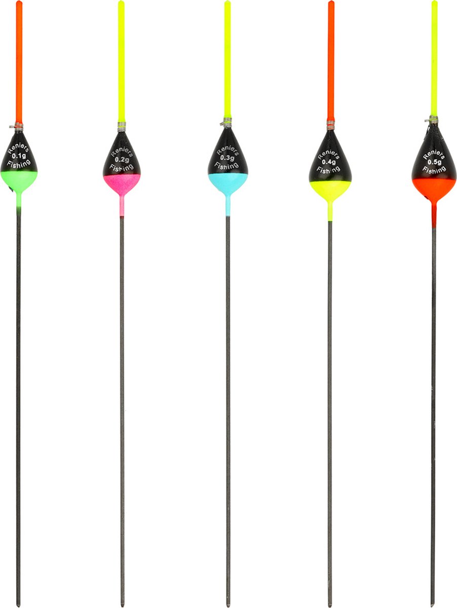 Reniers Fishing dobber RF P5 - Kleur: rood,Maat: 0.20g