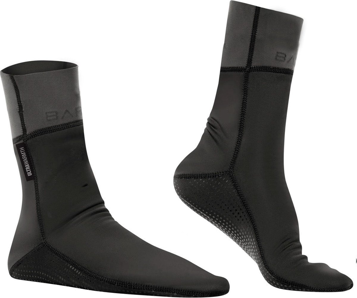 Bare ExoWear Socks Long - Volwassenen - Zwart - XXL/XXXL