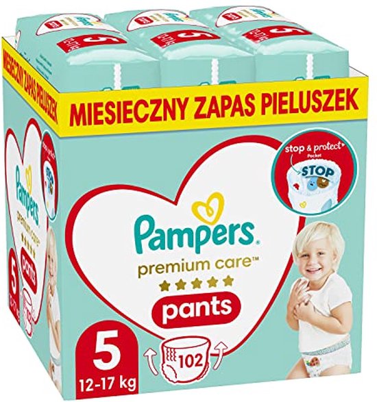 Foto: Pampers premium care pants rozmiar 5 102szt 