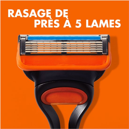 Gillette fusion 5 Lames De Rasoir 6 recharger