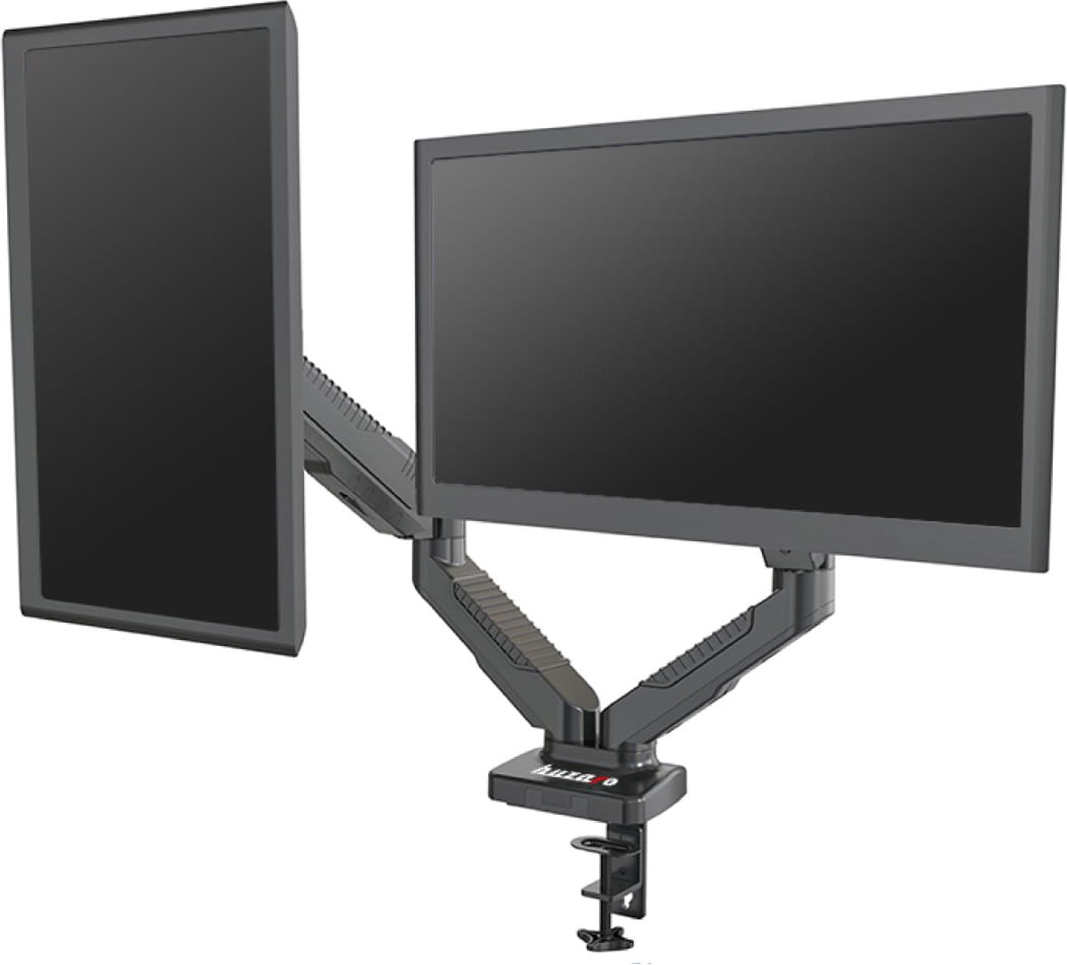 Huzaro - Motion 2.3 - Monitorbeugel - Monitor arm - Twee schermen