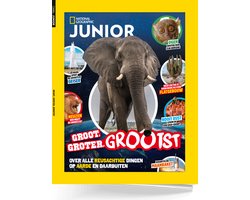 National Geographic Junior - Groot Groter Grootst - Vakantieboek voor Kinderen