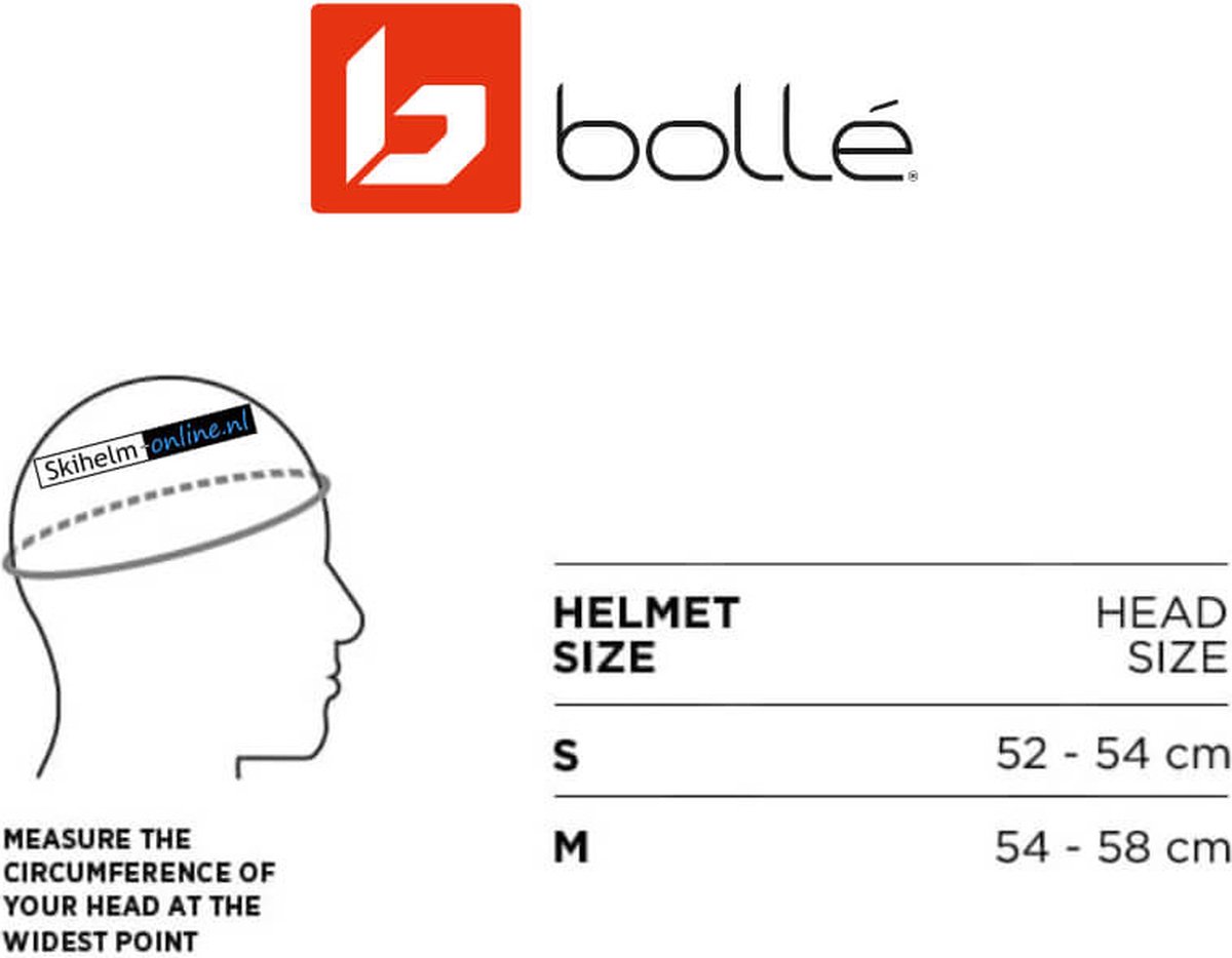 Bollé Eco Atmos skihelm - Zwart