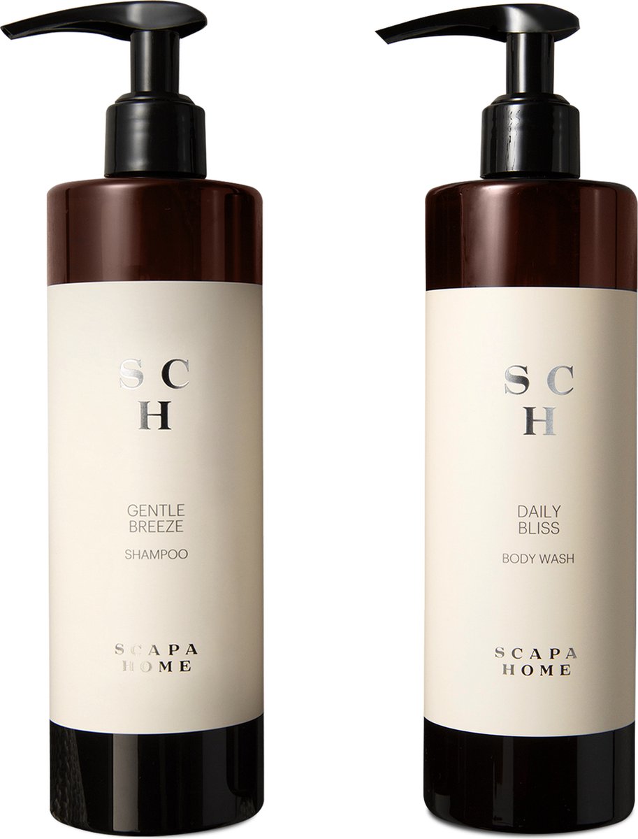 Scapa Home - Shampoo + Body Wash - 400ml - Luxe Pompfles