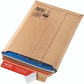100x ColomPac® envelop bruin 250 x 340 mm - Met plakstrip - Enveloppendoos