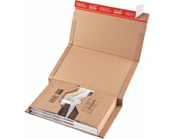 ColomPac® boekverpakking 455 x 320 mm - B- golf (± 3,0 mm) - Karton