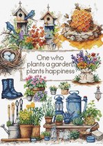 Luca-S Garden Plants borduren (pakket) B2424