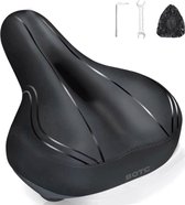 BOTC Fietszadel - Unisex - Extra Comfortabel - Inclusief waterdichte zadelhoes - Ventilerend