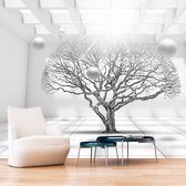 Fotobehangkoning - Behang - Vliesbehang - Fotobehang Boom van de Toekomst - 3D - Tree of Future - 350 x 245 cm