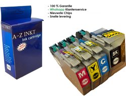 Atotzinkt premium huismerk inkt cartridges voor Brother LC422XL / LC-422… - Geschikt voor Brother MFC-J5340DW, J5345DW, J5740DW, J6540DW en J6940DW