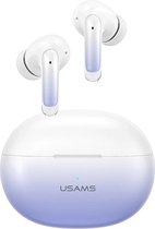 Usams - XD19 - Draadloze In Ear Bluetooth oordopje met ENC Noise concellation en Hifi geluids kwaliteit - Draadloze oortje Bluetooth - Sport oordopjes - bluetooth oordopjes - draadloze oordopjes - oortjes draadloos - in-ear oordopjes - Blauw