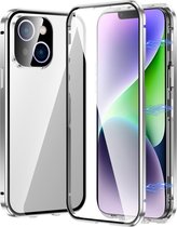 Hoesje Full Protect Zilver Geschikt voor Apple iPhone 15