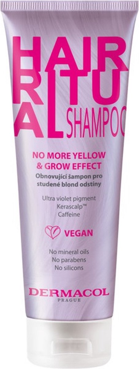 Hair Ritual No More Yellow & Grow Effect Shampoo (cold Blonde Shades)