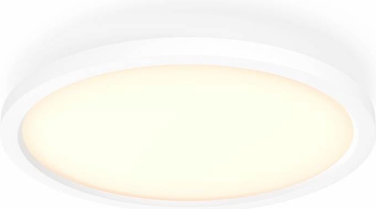 PHILIPS Hue White ambiance Aurelle Plafonnier LED avec variateur, rond -  8719514382688