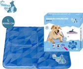 CoolPets Premium Koelmat – Koelmat hond – Hondenmat voor verkoeling – Anti-slip mat – Non flow coolgel – Makkelijk schoon te maken – Koelmat voor lang gebruik – 90 x 60 cm – Maat L