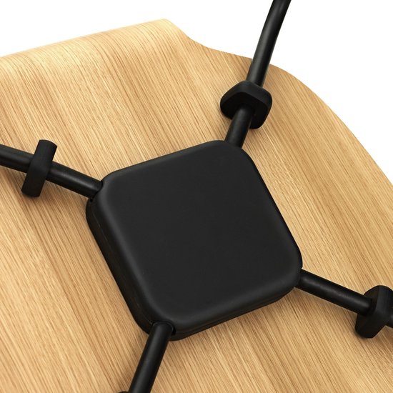 Normann Copenhagen My Chair Stoel Eiken Zwart Onderstel - Afbeelding 3