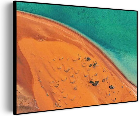 Akoestisch Schilderij Kleurrijke woestijn Rechthoek Horizontaal Pro XL (120 x 86 CM) - Akoestisch paneel - Akoestische Panelen - Akoestische wanddecoratie - Akoestisch wandpaneel