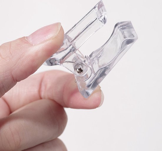 Pince Polygel I Pince à ongles I Pince à ongles I Pince Dual forme I Pour appliquer les ongles en gel