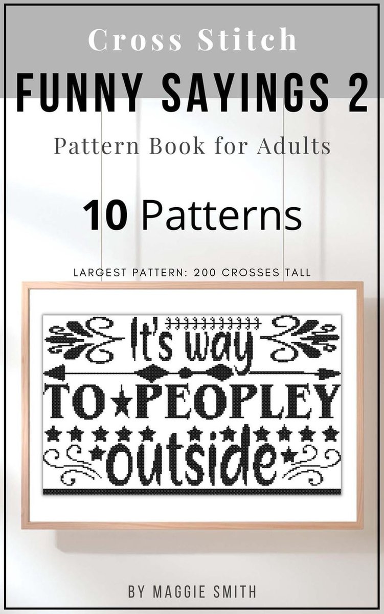 Scripture  Counted Cross Stitch Pattern Book for Beginners