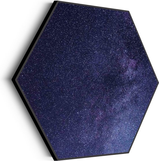 Akoestisch Schilderij Het sterrenstelsel Hexagon Basic L (100 X 86 CM) - Akoestisch paneel - Akoestische Panelen - Akoestische wanddecoratie - Akoestisch wandpaneel