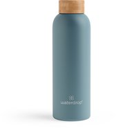 waterdrop® Thermosfles - 600 ml - Roestvrij Staal - Mat Turquoise