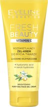 Fresh Beauty verhelderende gel-crème face wash met vitamine C 150ml