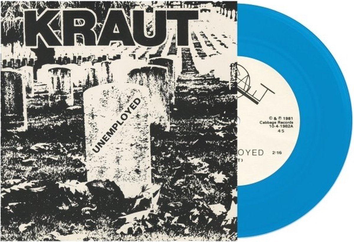 Kraut - Unemployed (7" Single) (Coloured Vinyl)