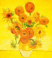 Fotobehang - Sunflowers 2 225x250cm - Vliesbehang
