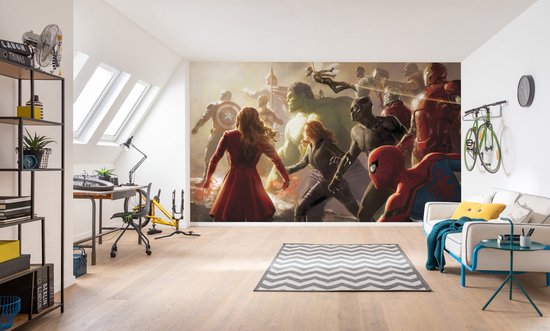 Fotobehang – Avengers Final Battle 500x280cm – Vliesbehang