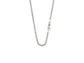 SILK Jewellery - Zilveren Ketting - Fox - 168.50 - Maat 50,0