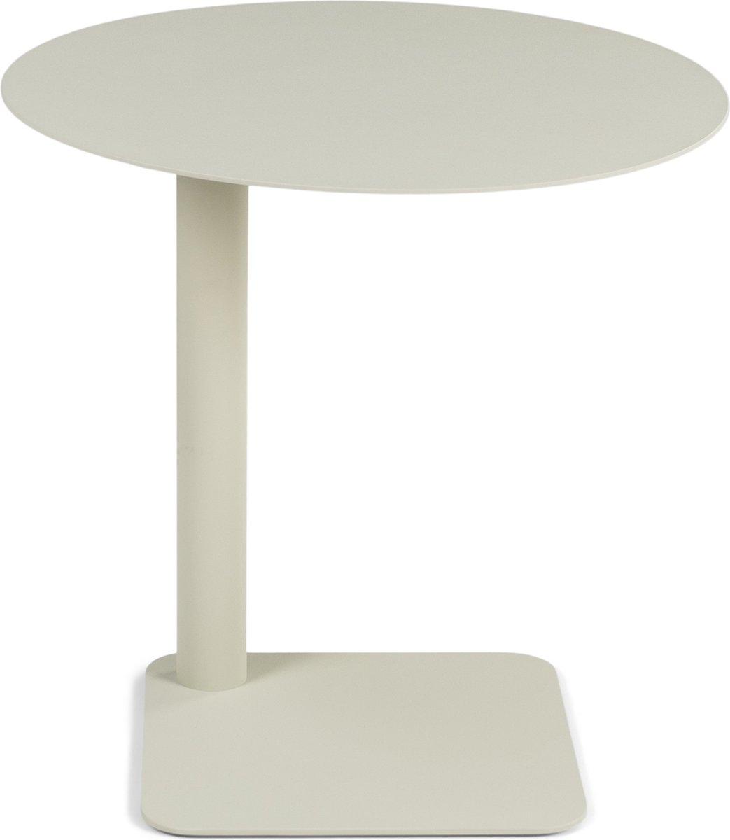 Spinder Design bijzettafel Sunny 40 - Greystone - Ø 40 - Staal
