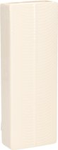 Gerimport Waterverdamper - ivoor wit - keramiek - 400 ml - radiatorbak luchtbevochtiger - 7,4 x 18,6 cm