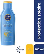 Nivea Sun Protect & Bronze Zonnemelk SPF 50 200 ml