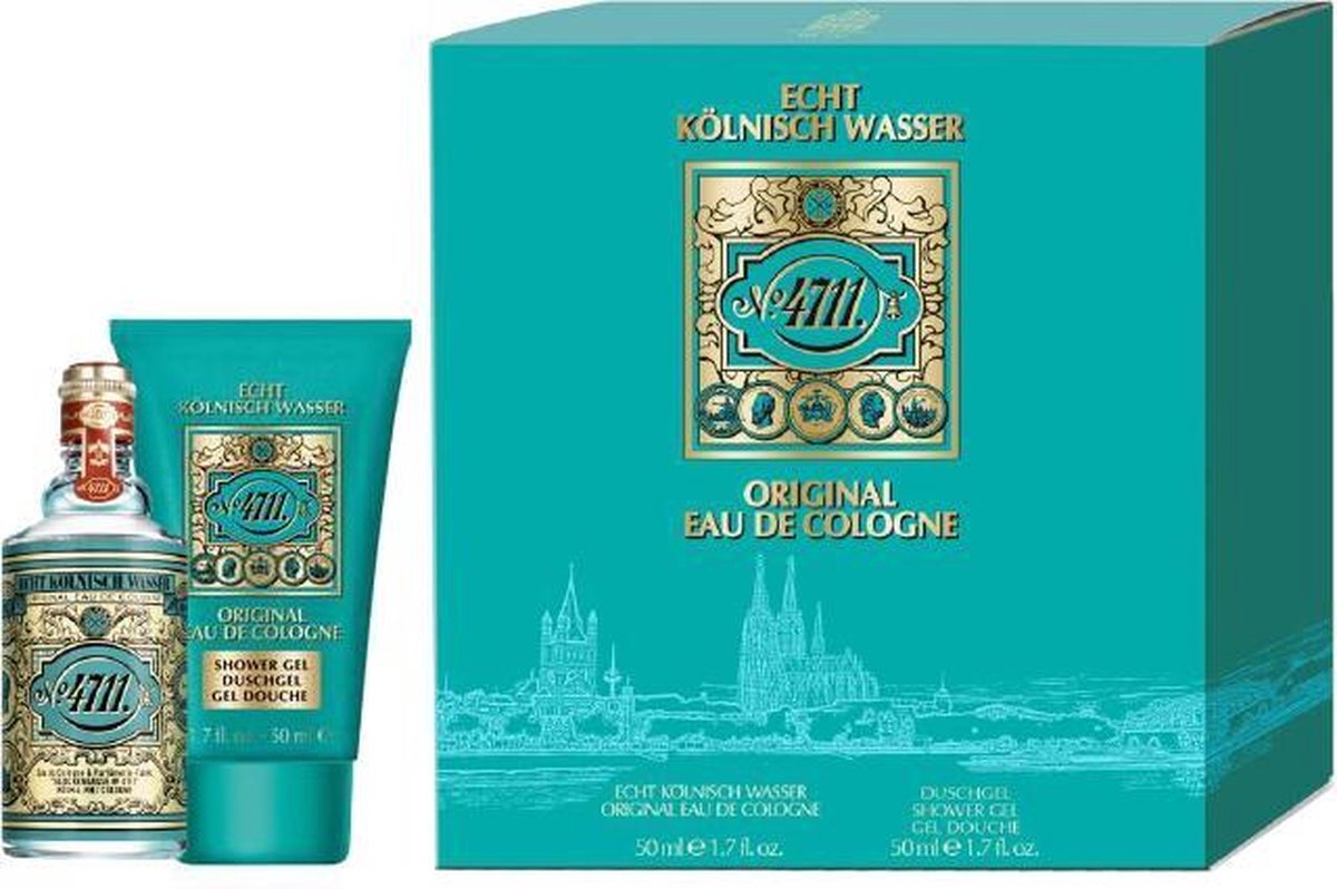 Goedkoopste Mäurer & Wirtz - Unisex - 4711 Geschenkset - Eau de Cologne 50 ml & Douchegel 50 ml