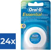 Oral-B Essential - 50 m - Flosdraad - Voordeelverpakking 24 stuks