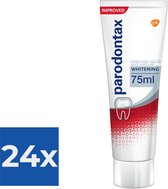 Parodontax Whitening - Tandpasta - tegen bloedend tandvlees - 75 ml - Voordeelverpakking 24 stuks
