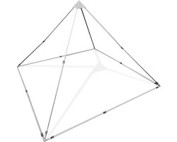 Meditatie piramide | 140 cm hoog | Verhoog uw welzijn en energie | Phipower