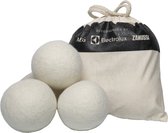 AEG- Boules de sèche-linge en coton Electrolux - 4 PIÈCES + Sac de rangement pratique en coton.:Radiant Durable:. .:Séchage écologique avec style :.