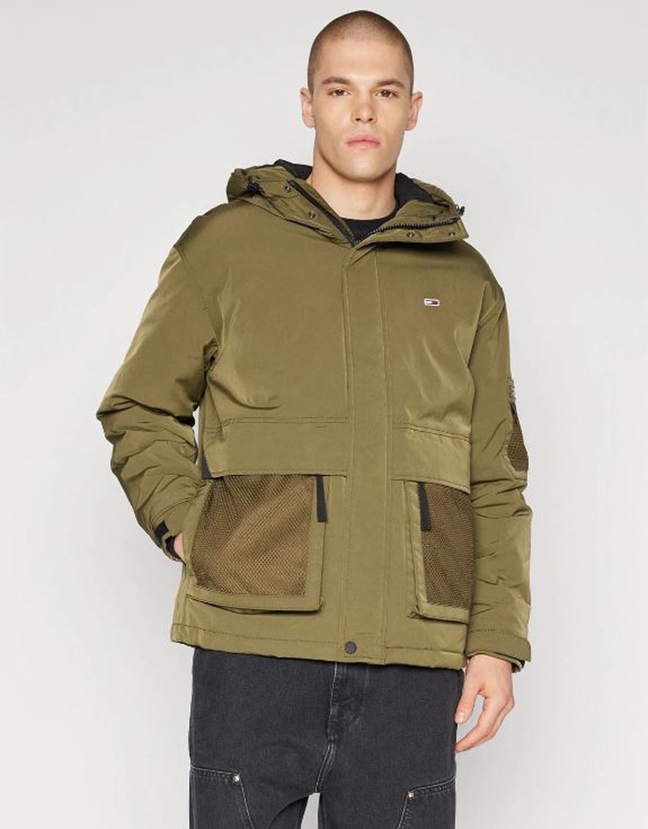 Tommy Jeans Pullovers Drab Groen