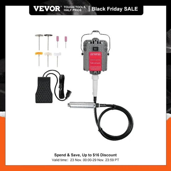 Broyeur à Verre Portable 65W – Vitesse 4200 Tr/min, Alimentation Auto En Eau | Pour Vitrail, Céramique, 220V